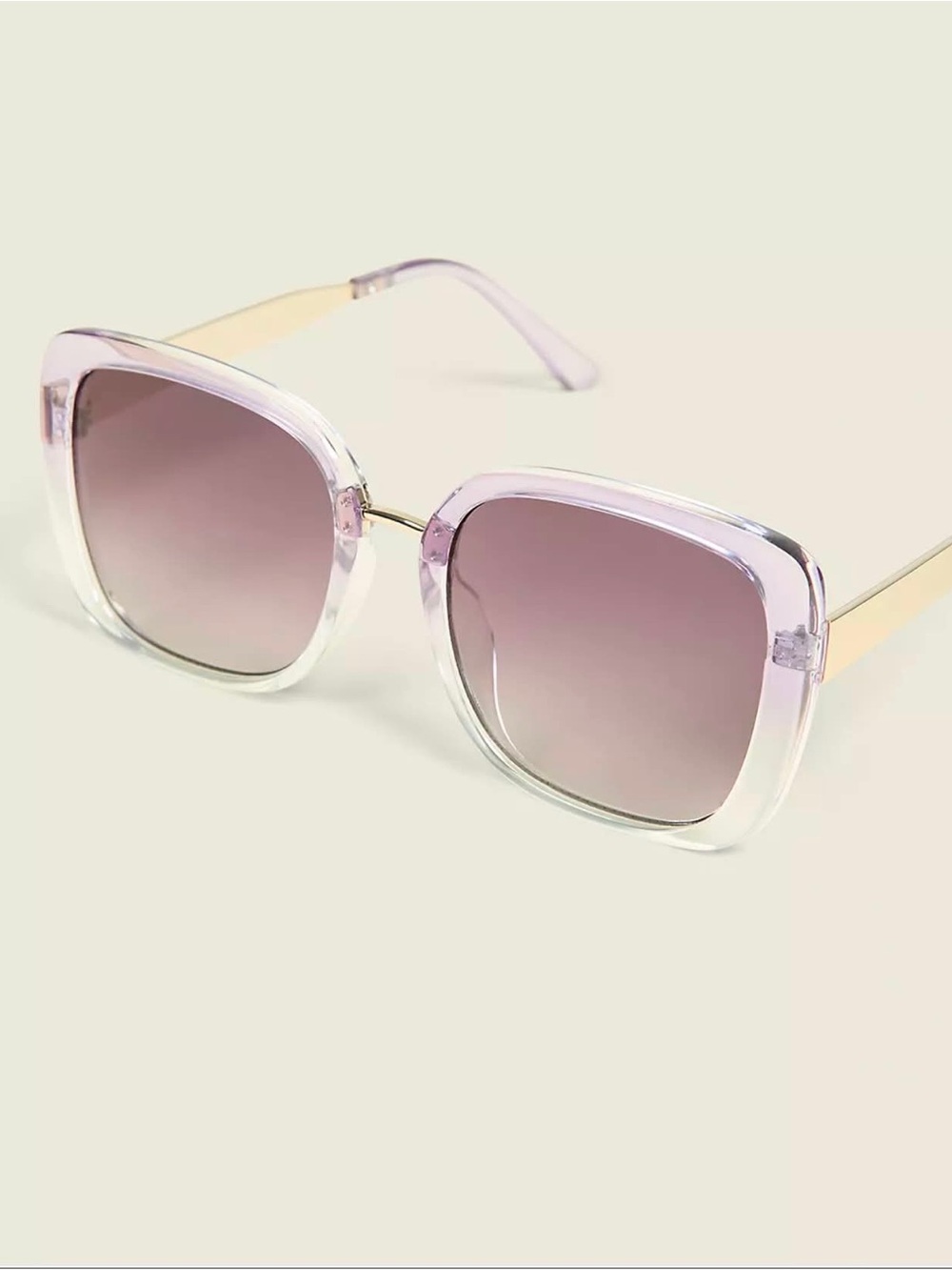 🆕Purple Ombre Square Sunglasses